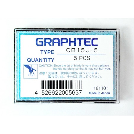 Lames Graphtec - CB15U (45°)  - 1,5 mm